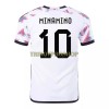 Original Fußballtrikot Japan MINAMINO 10 Auswärtstrikot WM 2022 Für Herren